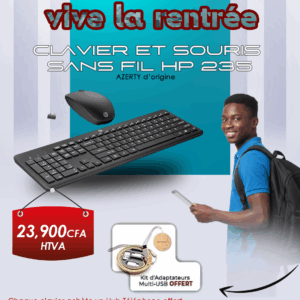 clavier souris sans fils